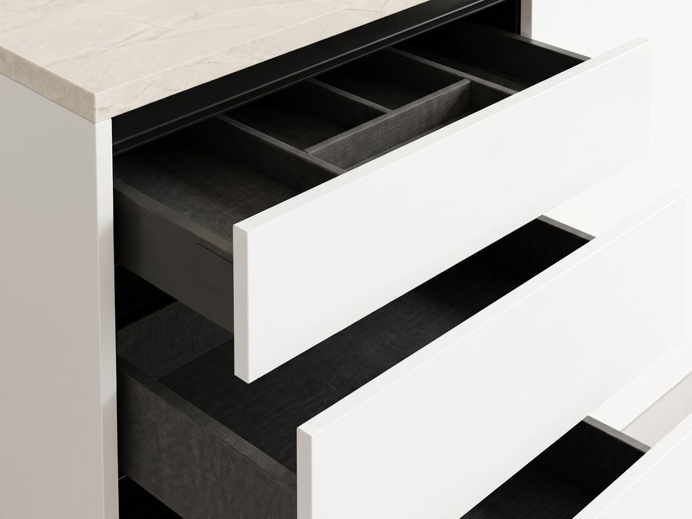Caj&oacute;n con cubertero interior y separadores