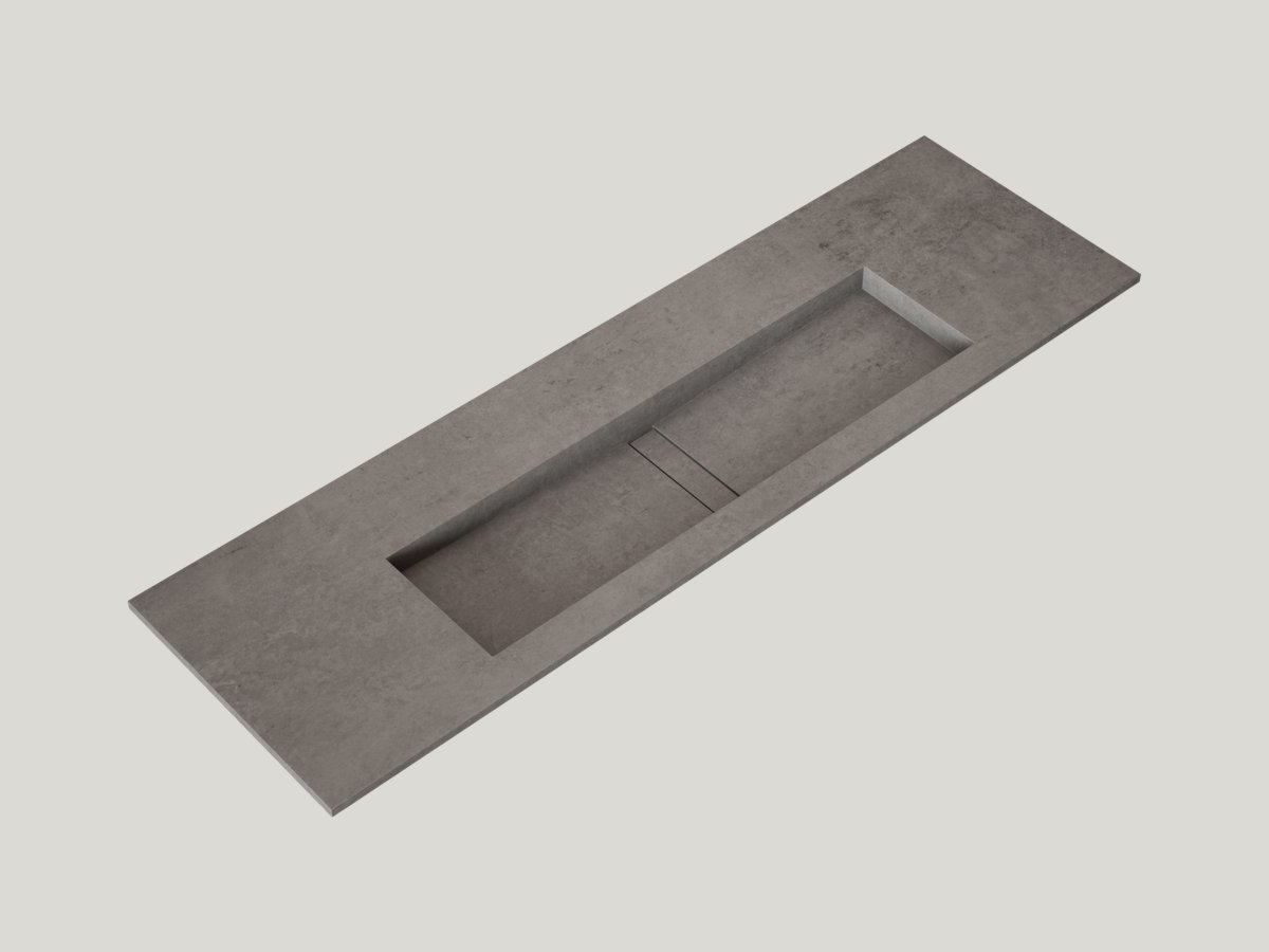Lavabo doble Dekton Kreta a medida